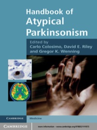 Imagen de portada: Handbook of Atypical Parkinsonism 1st edition 9780521111973