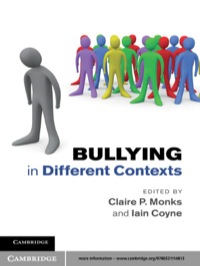 Imagen de portada: Bullying in Different Contexts 1st edition 9780521114813