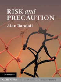 Cover image: Risk and Precaution 1st edition 9780521766159
