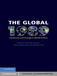 Omslagafbeelding: The Global 1989 1st edition 9780521761246