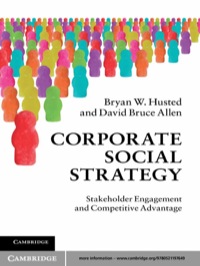 Imagen de portada: Corporate Social Strategy 1st edition 9780521197649