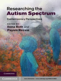 Cover image: Researching the Autism Spectrum 1st edition 9780521518963