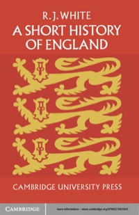 صورة الغلاف: A Short History of England 1st edition 9780521094399