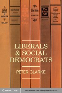 Cover image: Liberals and Social Democrats 1st edition 9780521286510