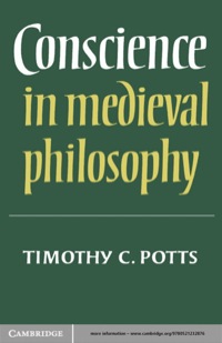 Cover image: Conscience in Medieval Philosophy 1st edition 9780521892704