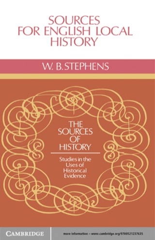 Cover image: Sources for English Local History 1st edition 9780521282130