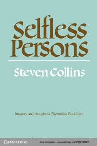 Cover image: Selfless Persons 1st edition 9780521397261