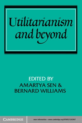 Imagen de portada: Utilitarianism and Beyond 1st edition 9780521287715