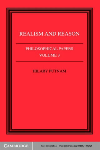 Cover image: Philosophical Papers: Volume 3, Realism and Reason 1st edition 9780521313940