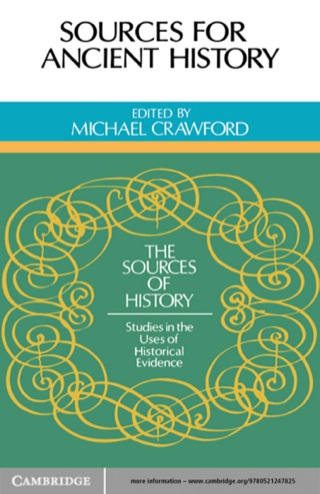 Imagen de portada: Sources for Ancient History 1st edition 9780521289580