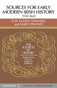 Cover image: Sources for Modern Irish History 1534–1641 1st edition 9780521271417