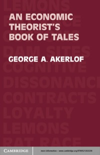 Cover image: An Economic Theorist's Book of Tales 1st edition 9780521269339