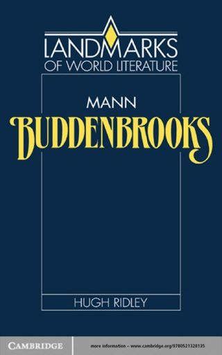 Cover image: Mann: Buddenbrooks 1st edition 9780521316972