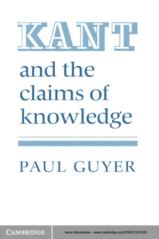 Cover image: Kant and the Claims of Knowledge 1st edition 9780521337724