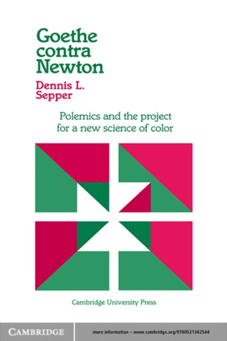 Cover image: Goethe contra Newton 1st edition 9780521531320