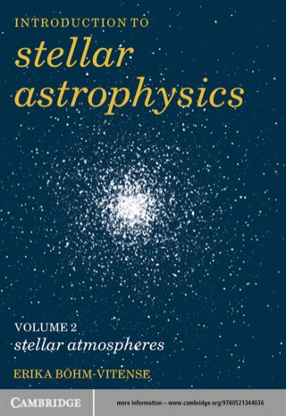 Cover image: Introduction to Stellar Astrophysics: Volume 2 1st edition 9780521348706