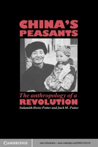 Omslagafbeelding: China's Peasants 1st edition 9780521355216