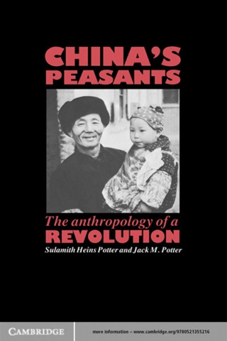 Cover image: China's Peasants 1st edition 9780521355216