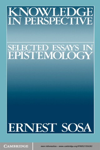 Cover image: Knowledge in Perspective 1st edition 9780521396431