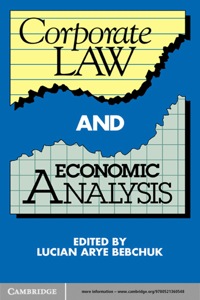 Imagen de portada: Corporate Law and Economic Analysis 1st edition 9780521360548