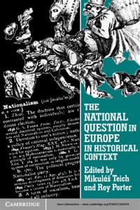 Imagen de portada: The National Question in Europe in Historical Context 1st edition 9780521367134