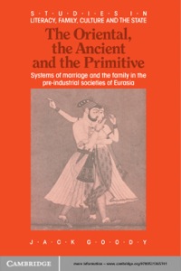 Titelbild: The Oriental, the Ancient and the Primitive 1st edition 9780521367615