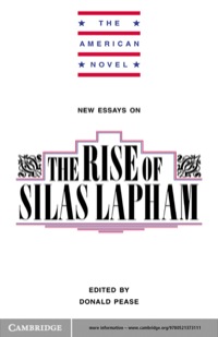 Cover image: New Essays on The Rise of Silas Lapham 1st edition 9780521373111