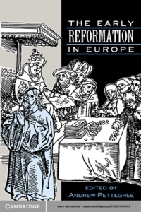 Cover image: The Early Reformation in Europe 1st edition 9780521394543