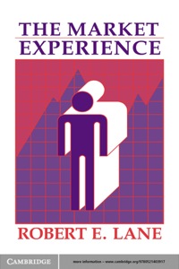 Imagen de portada: The Market Experience 1st edition 9780521407373