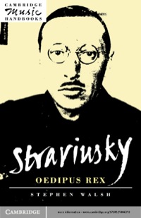 Imagen de portada: Stravinsky: Oedipus Rex 1st edition 9780521404310