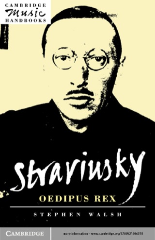 Cover image: Stravinsky: Oedipus Rex 1st edition 9780521404310