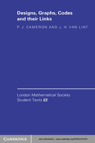 Cover image: Designs, Graphs, Codes and their Links 1st edition 9780521413251