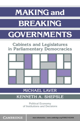 Cover image: Making and Breaking Governments 1st edition 9780521432450