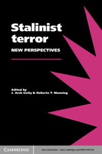 Cover image: Stalinist Terror 1st edition 9780521446709