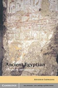 Imagen de portada: Ancient Egyptian 1st edition 9780521448499