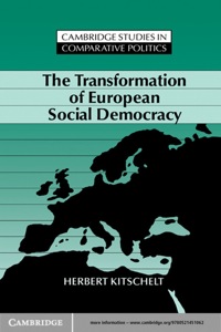 Cover image: The Transformation of European Social Democracy 1st edition 9780521451062
