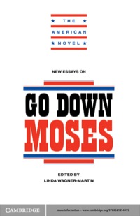 Imagen de portada: New Essays on Go Down, Moses 1st edition 9780521454315