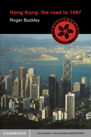 Cover image: Hong Kong: The Road to 1997 1st edition 9780521470087
