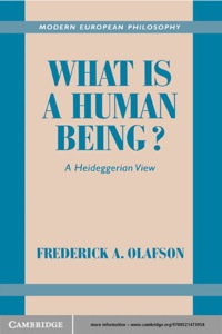 Titelbild: What is a Human Being? 1st edition 9780521479370