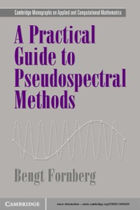表紙画像: A Practical Guide to Pseudospectral Methods 1st edition 9780521645645