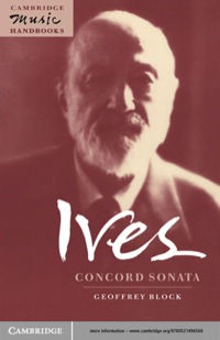 Imagen de portada: Ives: Concord Sonata 1st edition 9780521496568