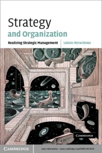 Cover image: Strategy and Organization 9780521812610