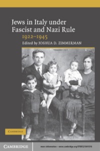 صورة الغلاف: Jews in Italy under Fascist and Nazi Rule, 1922–1945 1st edition 9780521841016