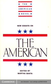 Titelbild: New Essays on The American 1st edition 9780521307307