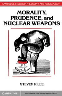 Titelbild: Morality, Prudence, and Nuclear Weapons 1st edition 9780521382724