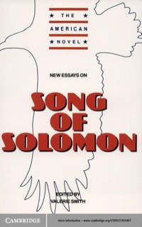 Imagen de portada: New Essays on Song of Solomon 1st edition 9780521454407