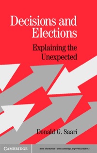 表紙画像: Decisions and Elections 1st edition 9780521808163