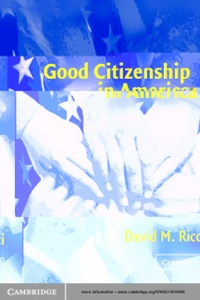 Imagen de portada: Good Citizenship in America 1st edition 9780521835800