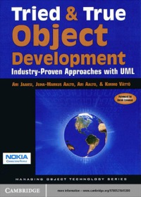 表紙画像: Tried and True Object Development 1st edition 9780521645300