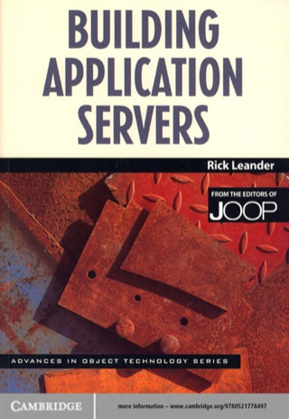 Cover image: Building Application Servers 9780521778497